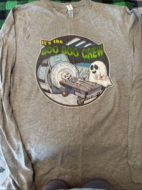 Bella Canvas Light Heather Gray Crewneck Tee